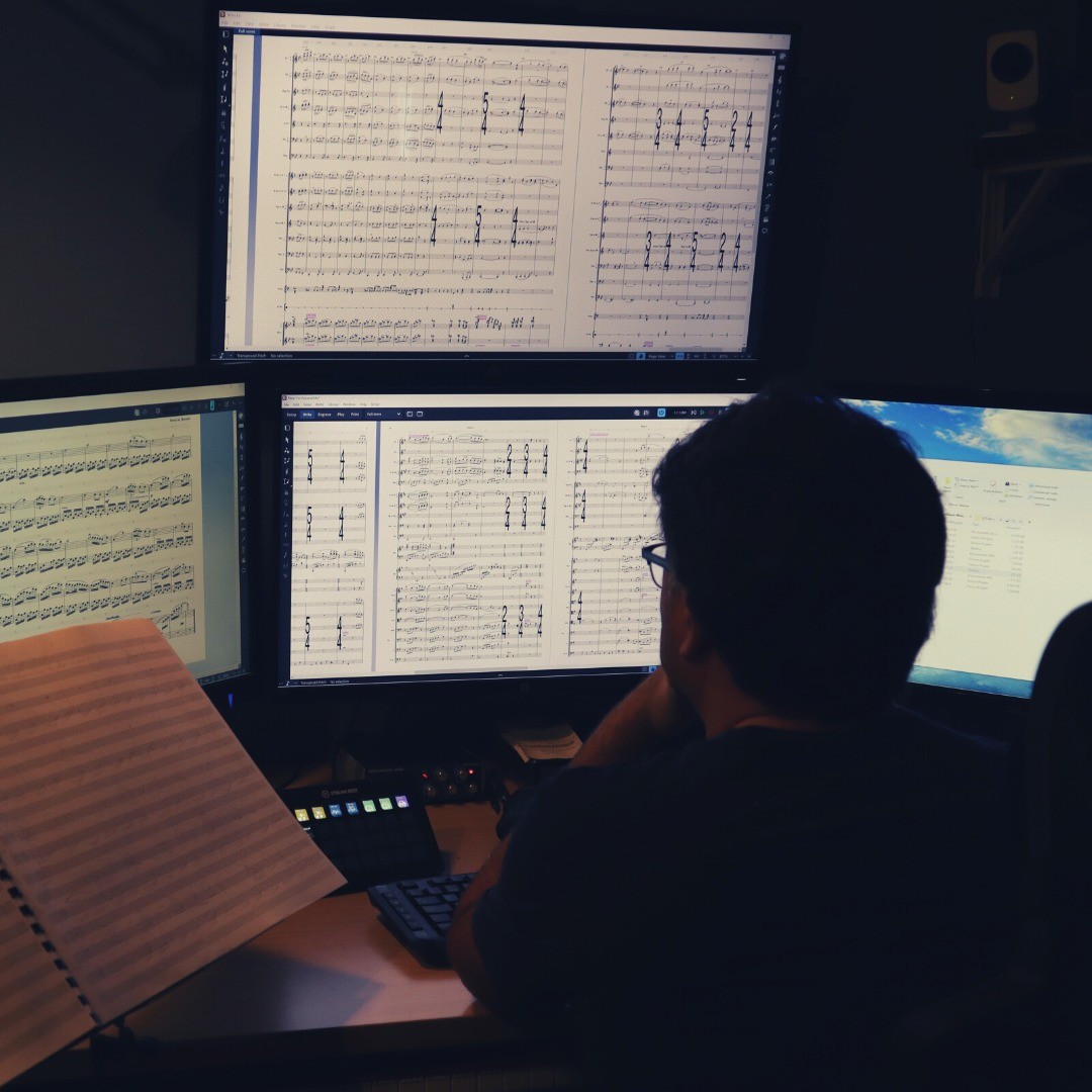 At Home Studio Composing